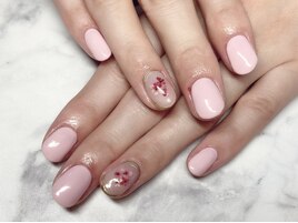 押し花デザイン☆