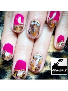 エンヴィ(ENVY)/ピンクxレオパード