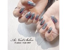 エーネイルサロン プラーカ本店(A-Nail Salon)/　レオパードフレンチ