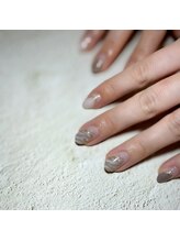 アリー ネイル スタジオ(Ary nail studio)/大人ゼブラネイル