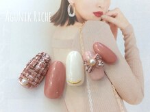 アグニークリッシェ(Agunik Riche)/【ツイードネイル】