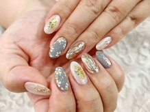 ミラー(Mirror)/手描きフラワー♪