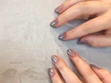 ネイル ドゥ 岡山駅前店(Nail Doux)/☆ミラーグラデーション☆