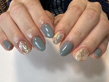 アネモネネイル(anemone nail)