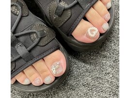 フットキラキラネイル