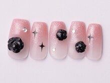 ジェミーネイル エビス(Jemiy nail ebisu)/ワンホンバラグラデ10480yen