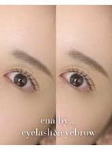 エナ(ena)/《セット》まつ毛パーマ/眉毛