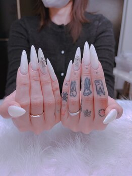 ビューティーネイル/チップ長さ出しワンカラー