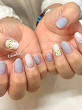 ル ソレイユ(Le soleil)/ミモザネイル　byあやか