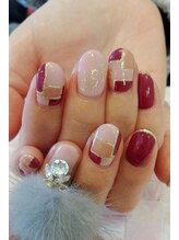 トータルサロン 白べぇーっ プラス/ブロックネイル☆