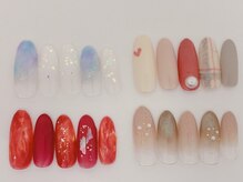 ネイルサロンアンドジュエリー アリュール(ALLURE)/3月定額デザインB(¥5830）