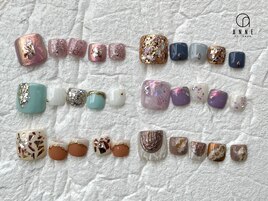 foot art design7月☆パラジェル
