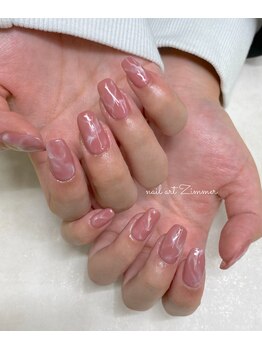 ネイルアート ジマー/60minart コース¥6990
