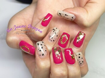 アン ジョーヌドラゴ/【自爪ネイル】ピンクネイル