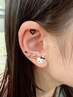 【平日限定】耳ツボジュエリー　　3,300～3,700円