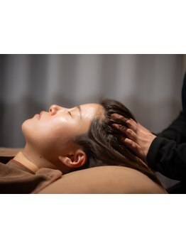 ヘッドスパで癒されたい