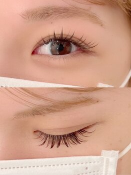 ラッシュ(RLASH)の写真/LEDエクステ取扱いでモチ抜群◆今までにない極細毛の最新エクステ"エアーラッシュ"で自然にボリュームUP♪