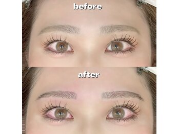 ビューステージ アイブロウサロン 徳島/平行眉