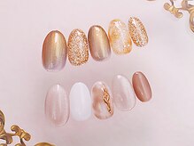 ワンラブネイルズ 池袋店(One Love Nails)の雰囲気（毎月デザイン変わるトレンドネイルシルバーSET5,490円）