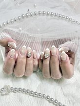 ミニョン(Minyon)/上品フレンチネイル♪