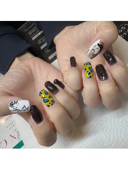 イラストアートネイル