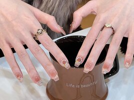 クリスマスネイル