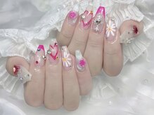 ココネイル(CoCo Nail)/小倉 推し活/ガーリー/ワンホン