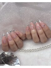 カラーズ(colors)/チーク×ガラスフレンチ☆