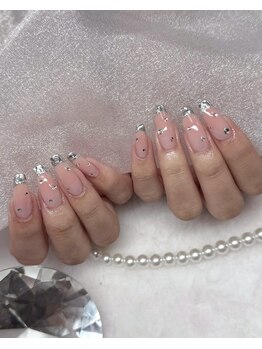 カラーズ(colors)/チーク×ガラスフレンチ☆