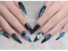 蝶々ネイル バタフライネイル(butterfly nail)/