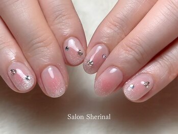 シェリナル 平岸店(Sherinal)/じゅわっと可愛いチークネイル♪