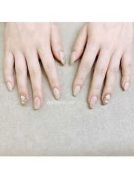 プライズアイリス アイラッシュ 池袋東口店(prize Iris eyelash)/秋っぽニュアンスネイル【池袋】