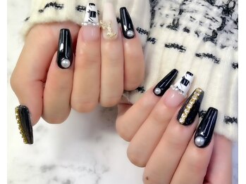 マイネイル 池袋(My Nail)/千鳥柄ネイル☆