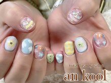 アンクール(an kool)/【ネイル】韓国ふうデザイン