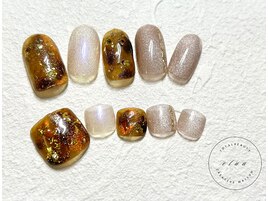 べっ甲×マグネット