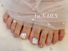 ユーネイルズ 恵比寿(Yu.NAILS.)/夏ネイル！フットクリアストーン