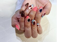 アンドネイル ビューティー(AND nail,beauty)/秋ネイル/ニュアンス/藤沢
