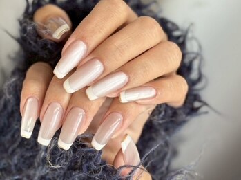 エクレ(ecle)の写真/理想の指先を叶える"長さ出し"でワンランク上の可愛さを♪縦長シルエット/美しいロングネイルも自由自在☆