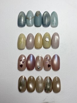 ドール(DOLL)の写真/今、人気のカラーやパーツを豊富に取り揃えております☆色味やパーツの種類も豊富♪ネイル上級者も大満足◎