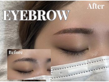 geNe 'n GRUS(ジーン アンド グルス)の写真/【もう迷わない！】眉で印象は変わる！徹底してこだわる美眉スタイリングでメイクの時短が叶う♪