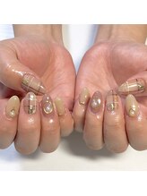 テラックス/ベージュチェック