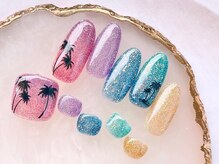 ネイルサロンフォーユー(for u)/H &Fお揃いデザイン♪￥12980