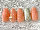 シンプルオフィスネイル￥6,000