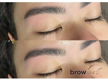 ブロウアート 上野 東上野店(Brow art)/眉毛/メンズ/上野/アイブロウ/眉