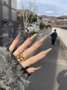 マカナネイル(makana nail)/ラメグラスカルプ