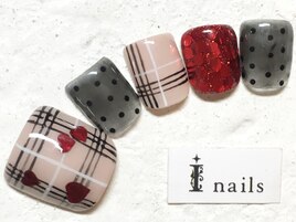 ガーリーチェックフット