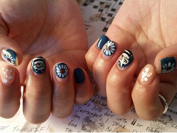 手書きアートネイル