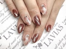 プロフェッショナル ネイルサロン ラヴィアス(LAVIAS)/【定額メニュー】シンプルアート
