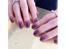 ワンカラーに飽きたら…【ムラ感ネイル】