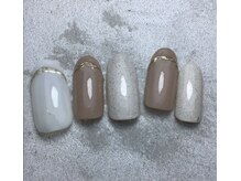 ネイルサロンクリアヴィラ(nail salon clear villa)/simple design ¥7990